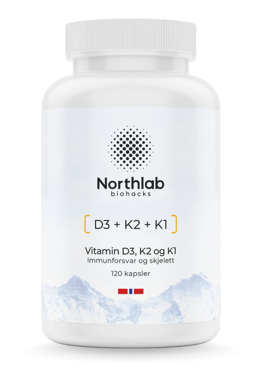 Vitamin D3 + K2 + K1