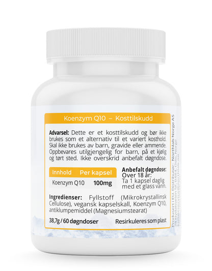 Koenzym Q10 – Naturlig energi for hjerte, hjerne og prestasjon