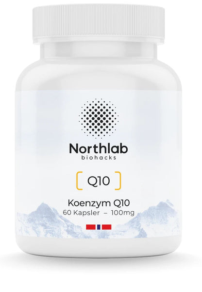 Northlab Koenzym Q10 (CoQ10) 100 mg | 60 kapsler