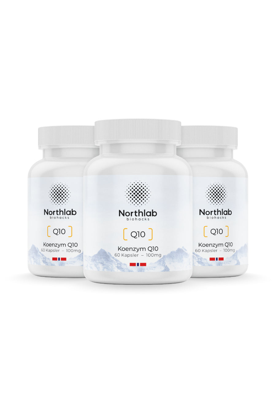 3-pakning Q10 - For din daglige rutine