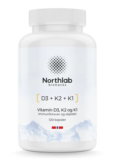 Vitamin D3 + K2 + K1