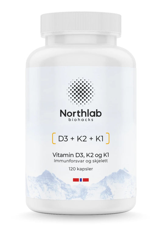 Vitamin D3 + K2 + K1