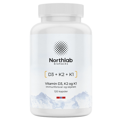 Vitamin D3 + K2 + K1